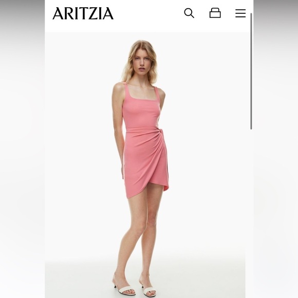 Wilfred Pink Mini Dress - Picture 6 of 12